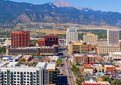 Colorado Springs skyline